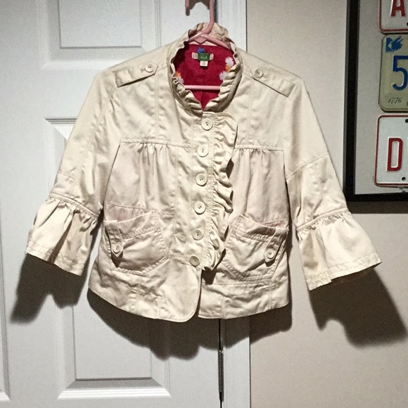 Anthropologie Ett Twa Girls Jacket -jr Size 6 - Picture 2 of 9